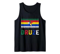 Drapeau Druze, Syrie, Liban, Suwayda, Druze, Drapeau des druzes. Débardeur