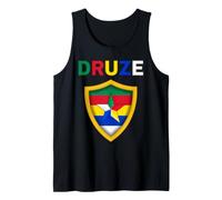 Drapeau Druze, Syrie, Liban, Suwayda, Druze, Drapeau des druzes Débardeur