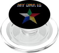 Drapeau Druze, Syrie, Liban, Suwayda, Druze, Drapeau des druzes. PopSockets PopGrip pour MagSafe