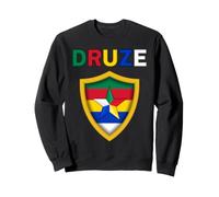 Drapeau Druze, Syrie, Liban, Suwayda, Druze, Drapeau des druzes Sweatshirt