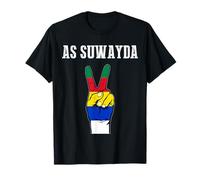 Drapeau Druze, Syrie, Liban, Suwayda, Druze, Drapeau des druzes. T-Shirt