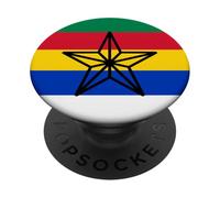 Drapeau Druzen en Syrie Israël Druze Star Druzen PopSockets PopGrip Adhésif