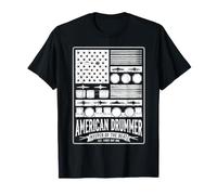 Drapeau du Batteur américain Keeper of The Beat T-Shirt