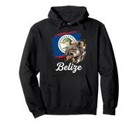 Drapeau du Belize Tapir National Animal Sweat à Capuche