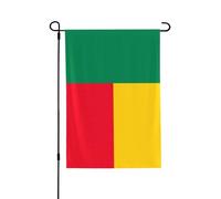 Drapeau du Bénin Convient pour l'intérieur et l'extérieur, parfait pour la maison, le jardin, les événements et les expositions patriotiques.