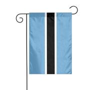 Drapeau du Botswana pour jardin, 30 x 45 cm, vertical, double face, ferme, vacances
