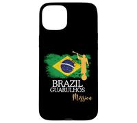 Drapeau du Brésil Guarulhos Mission Angel Moroni Coque pour iPhone 15 Plus