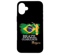 Drapeau du Brésil Guarulhos Mission Angel Moroni Coque pour iPhone 16 Plus