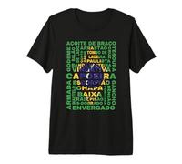 Drapeau du Brésil Guide Capoeira T-Shirt Haut de Gamme