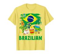 Drapeau du Brésil - Idée de tenue pour enfants - Drapeau du Brésil et du Brésil T-Shirt