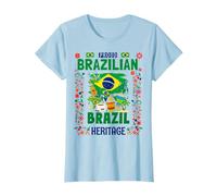 Drapeau du Brésil - Idée de Tenue pour Femme - Drapeau du Brésil et du Brésil T-Shirt