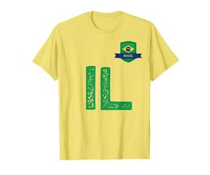 Drapeau du Brésil - Lettre I et L - Brésil Yw T-Shirt