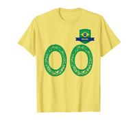 Drapeau du Brésil - Lettre O et Lettre O - Brésil YLW T-Shirt