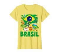 Drapeau du Brésil pour Enfants - Drapeau du Brésil et du Brésil T-Shirt