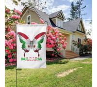 Drapeau du Burundi, double face, motif papillon, pour jardin, décoration extérieure, 28 x 40 pouces