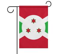Drapeau du Burundi, drapeau tendance et résistant, idéal pour les festivals, le jardin, l'intérieur et l'extérieur.