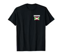 Drapeau du Burundi Fierté du Burundi Patrimoine Afrique de l'est T-Shirt