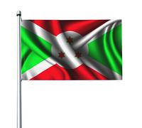 Drapeau Du Burundi Garden Flag Colorée Drapeaux De Jardin Drôle Bannière Pour Balcon Intérieure Porche 90X150Cm