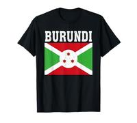 Drapeau du Burundi - Souvenir Patriotique des Racines nationales T-Shirt