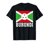Drapeau du Burundi - Souvenir Patriotique des Racines nationales T-Shirt