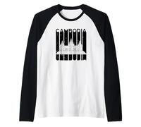 Drapeau du Cambodge Angkor Wat Khmer Vishnu Rétro Vintage Historique Manche Raglan
