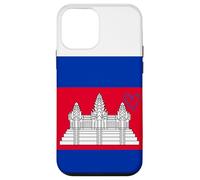 Drapeau du Cambodge - Cœur fière du Patrimoine - Fête Nationale Coque pour iPhone 12 Mini