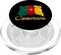 Drapeau du Cameroun Afrique Hommes Femmes Enfants Cameroun PopSockets PopGrip pour MagSafe
