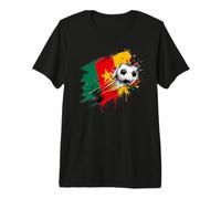 Drapeau du Cameroun Fierté Camerounaise Garçons Enfants T-Shirt Haut de Gamme