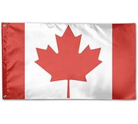 Drapeau du Canada 0,9 x 1,5 m drapeau simple face imprimé décoratif extérieur jardin jardin drapeau