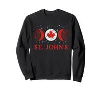 Drapeau du Canada de Saint-Jean Sweatshirt