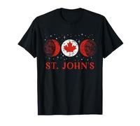 Drapeau du Canada de Saint-Jean T-Shirt