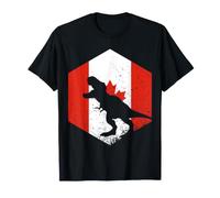 Drapeau du Canada Dinosaure T-Shirt