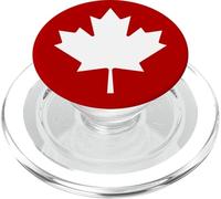 Drapeau du Canada en Forme de Feuille d'érable PopSockets PopGrip pour MagSafe