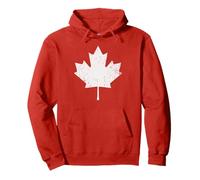 Drapeau du Canada Feuille d'Érable Homme Femme Flag Canada Sweat à Capuche