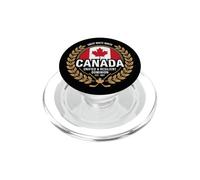Drapeau du Canada Graphique Great White North Resilient Dominion PopSockets PopGrip pour MagSafe