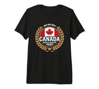 Drapeau du Canada Graphique Great White North Resilient Dominion T-Shirt Haut de Gamme