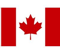 Drapeau du Canada. Qualité Satin Premium. Grande taille : 150 x 90 cm.