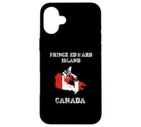 Drapeau du Canada rétro de l'Île-du-Prince-Édouard Coque pour iPhone 16 Plus