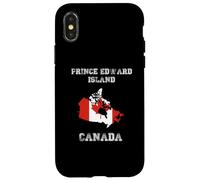 Drapeau du Canada rétro de l'Île-du-Prince-Édouard Coque pour iPhone X/XS