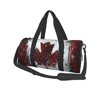 Drapeau du Canada Vintage Travel Duffel Bag Large Sports Gym Bag Multifunction Overnight Bag for Men Women