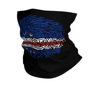 Drapeau du Cap-Vert Homme Femme Echarpe Gaiter Respirant Tube Bandeaux Microfibre Bandeau Magique pour Motorcycle Sports Escalade