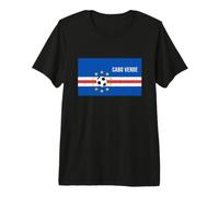 Drapeau du Cap-Vert Requins Bleus T-Shirt Haut de Gamme