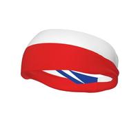 Drapeau du Chili Bandeau de sport unisexe pour homme et femme, extensible, respirant et évacuant l'humidité