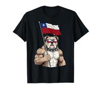 Drapeau du Chili Drapeau chilien Fierté chilienne Racines chiliennes T-Shirt