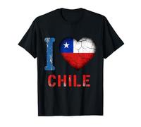 Drapeau du Chili Drapeau chilien Fierté chilienne Racines chiliennes T-Shirt