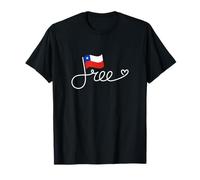 Drapeau du Chili Gratuit - Word Art de la liberté chilienne T-Shirt