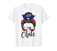 Drapeau du Chili Patriotique pour Filles et Enfants T-Shirt