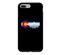 Drapeau du Colorado Aspen Highlands Ski Resort Skieur Cadeau Coque pour iPhone 7 Plus/8 Plus