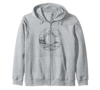 Drapeau du Colorado Rocky Mountain Vintage Nature Lover Sweat à Capuche