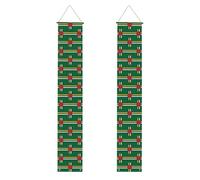 Drapeau du Commonwealth de Dominique Bannières décoratives de porche imprimées parfaites pour la maison ou les décorations de fête de remise de diplôme